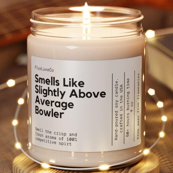 Custom Bowling Candle Gift, Bowling Team Gift, Funny Bowler Gift, Christmas Gift For Bowler, Bowling Birthday, Personalized Bowler Gift