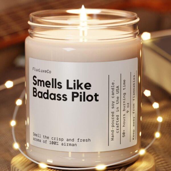 1A377 Personalized Gift For Pilot Custom Gift Birthday Gift Holiday Gift Gift Box Gifts For Friend Thank You Gift Soy Candle Gift For Bff Candle