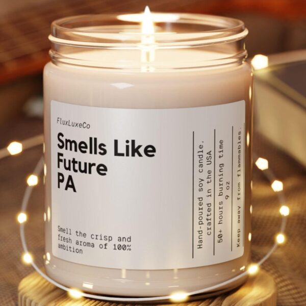 Physician Assistant Candle, Pa Candle Gift, Gift Candle, Personalized Gift Candle, Present For Physician Assistant, Pa Graduate Candle