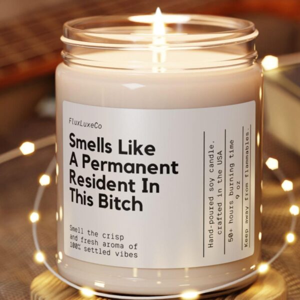 Custom Permanent Resident Gift Personalized Us Green Card Gift Funny Green Card Candle Gift For New Us Perminent Resident Citizenship Gift