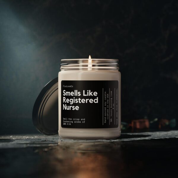 Smells Like Registered Nurse Soy Wax Candle, Gift For Registered Nurse, Custom Nurse Gift Candle, Registered Nurse Gift, Personalized Gift