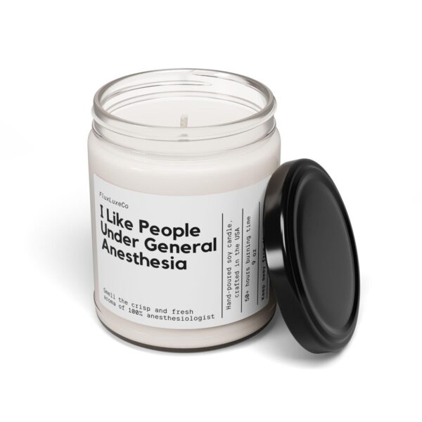 Personalized Anesthesiologist Gift I Like People Under General Anesthesia Candle Anesthetist Nursing Student Doctor Funny Graduation Gift