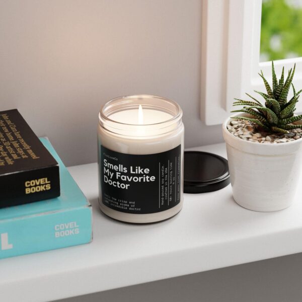 Smells Like Favorite Doctor Soy Wax Candle, Gift For Doctor, Custom Med School Graduation Gift, Future Doctor Candle, Personalized Gift