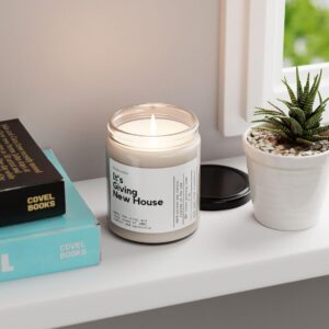 It'S Giving New House Soy Wax Candle, Personalized Housewarming Gift, Moving Gift, New House Decor, Custom New Home Candle, Homeowner - Image 4