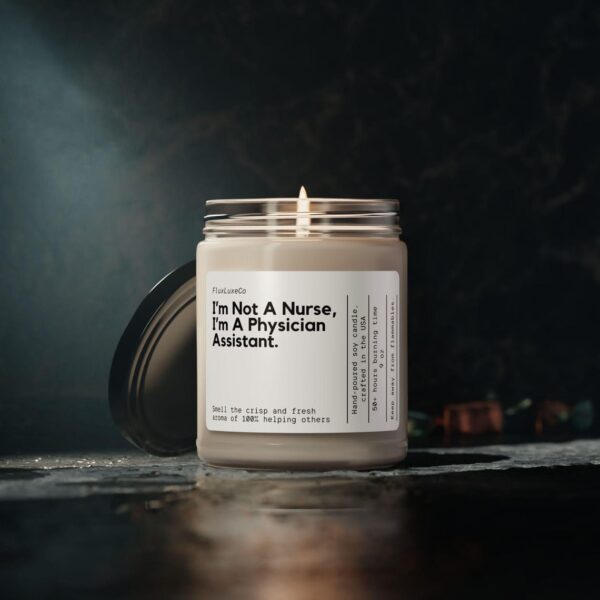 Personalized Pa Gift I'M Not A Nurse I'M A Pa Funny Candle Physician Assistant Gift Graduation Gift Unique Pa Appreciation Candle