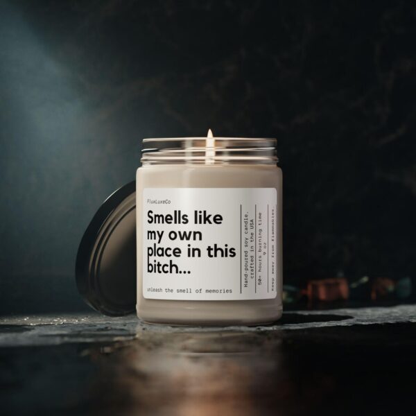 Smells Like My Own Place, Personalized Homeowner Candle, Proud New Homeowner, Happy New Home Candle,New Apartment, House Warming Gift Candle