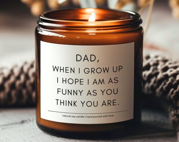 Funny Father'S Day Gift, Gift For Dad, Dad Birthday Gift, Funny Fathers Day Candle